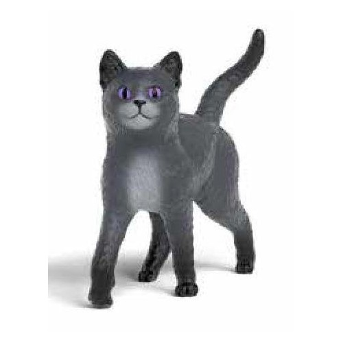 Schleich la escuela de los animales mágicos karajan el gato, figura de juguete 14912