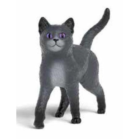 Schleich la escuela de los animales mágicos karajan el gato, figura de juguete 14912