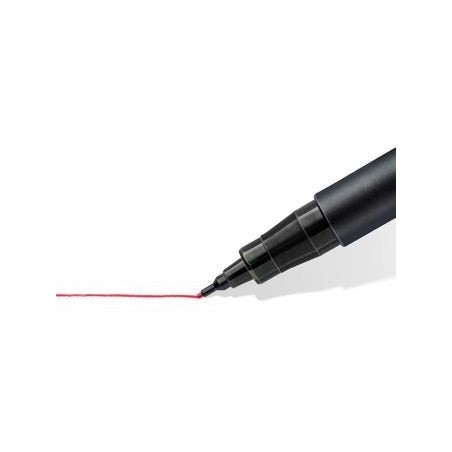 Staedtler rotulador permanente lumocolor punta 0.4mm 313 estuche cuatro unidades