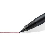 Staedtler rotulador permanente lumocolor punta 0.4mm 313 estuche cuatro unidades