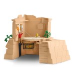 Schleich dinosaurs dino temple conquest mega set, figura de juguete 42656