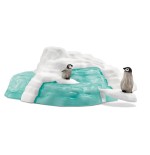 Figura de juguete divertida familiar schleich wild life penguin 42661