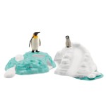 Figura de juguete divertida familiar schleich wild life penguin 42661