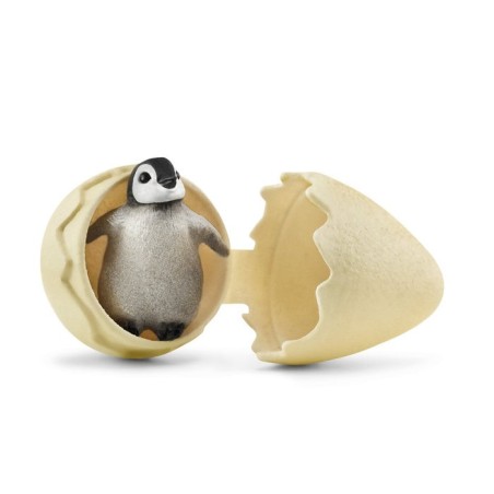Figura de juguete divertida familiar schleich wild life penguin 42661