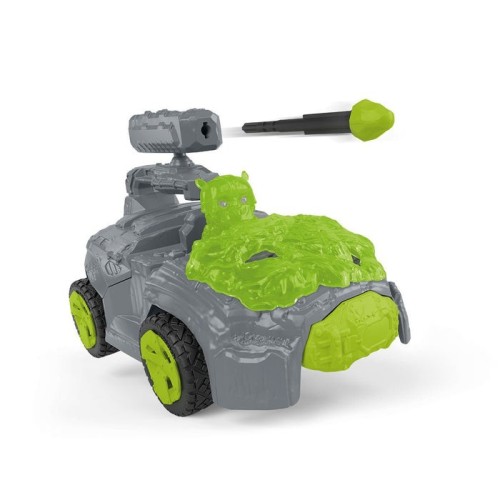 Schleich eldrador creatures crashmobile de piedra con mini criatura, figura de juguete 42670
