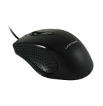 Lc power lc-m710b, ratón usb óptico, 800 ppp, negro