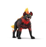 Schleich eldrador creatures battlecave lava hyena, figura de juguete 42674