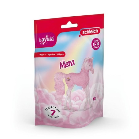 Schleich bayala unicornio coleccionable aliena, figura de juguete 70798