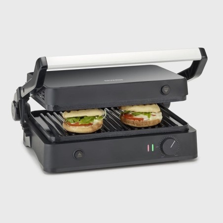 Parrilla de contacto severin sevini lite, kg 2398 negro, 1.800 vatios 4008146043970