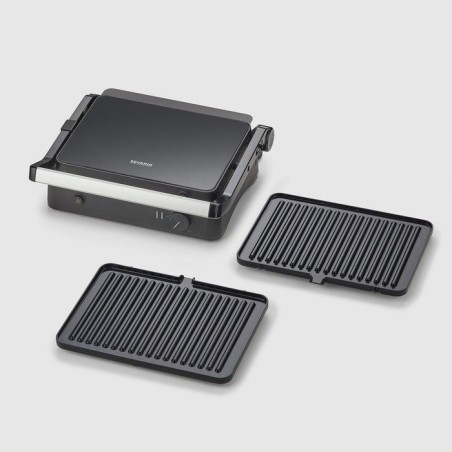 Parrilla de contacto severin sevini lite, kg 2398 negro, 1.800 vatios 4008146043970