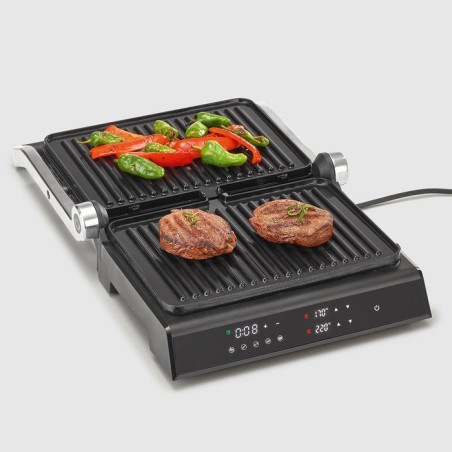 Parrilla de contacto severin sevini comfort, kg 2399 negro, 1.800 vatios 4008146043994