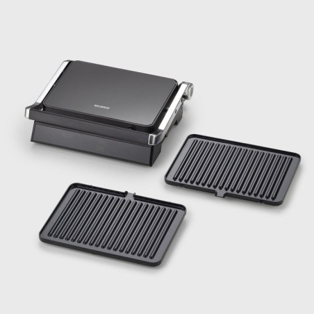 Parrilla de contacto severin sevini comfort, kg 2399 negro, 1.800 vatios 4008146043994