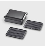 Parrilla de contacto severin sevini comfort, kg 2399 negro, 1.800 vatios 4008146043994