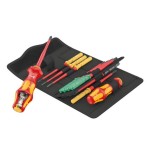 Wera kraftform kompakt turbo i 1 buscador de herramientas, 16 piezas, llave de vaso rojo/amarillo, 16 piezas 5006640001