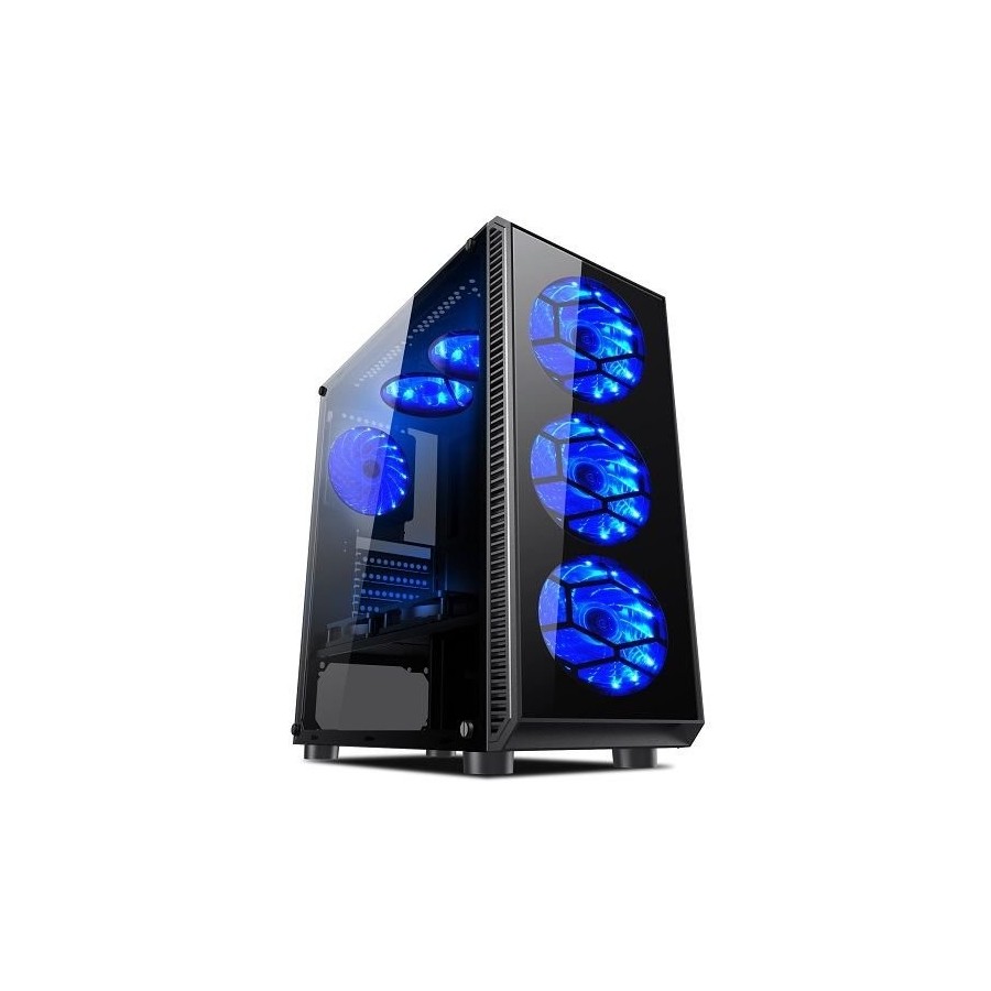 L-link caja pc atx avatar led azul usb 3.0 ventana transparente