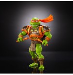 Figura de juguete mattel masters of the universe origins turtles of grayskull michelangelo hth13