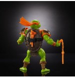 Figura de juguete mattel masters of the universe origins turtles of grayskull michelangelo hth13