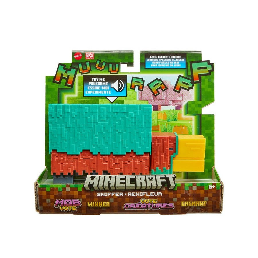 Figura  mattel minecraft sniffer de juguete hxm85