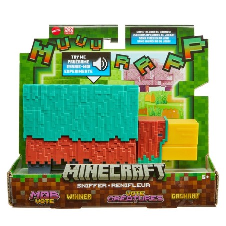 Figura  mattel minecraft sniffer de juguete hxm85