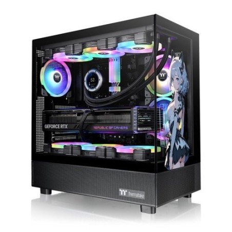 Caja pc thermaltake view 270 sp edition negra, vidrio templado x 2 ca-1y7-00m1wn-02