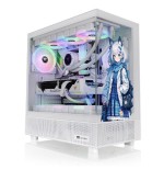 Caja pc thermaltake view 270 sp edition snow white torre blanca, vidrio templado x 2 ca-1y7-00m6wn-02