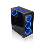 L-link caja pc atx avatar led azul usb 3.0 ventana transparente