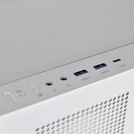 Caja pc thermaltake view 270 sp edition snow white torre blanca, vidrio templado x 2 ca-1y7-00m6wn-02