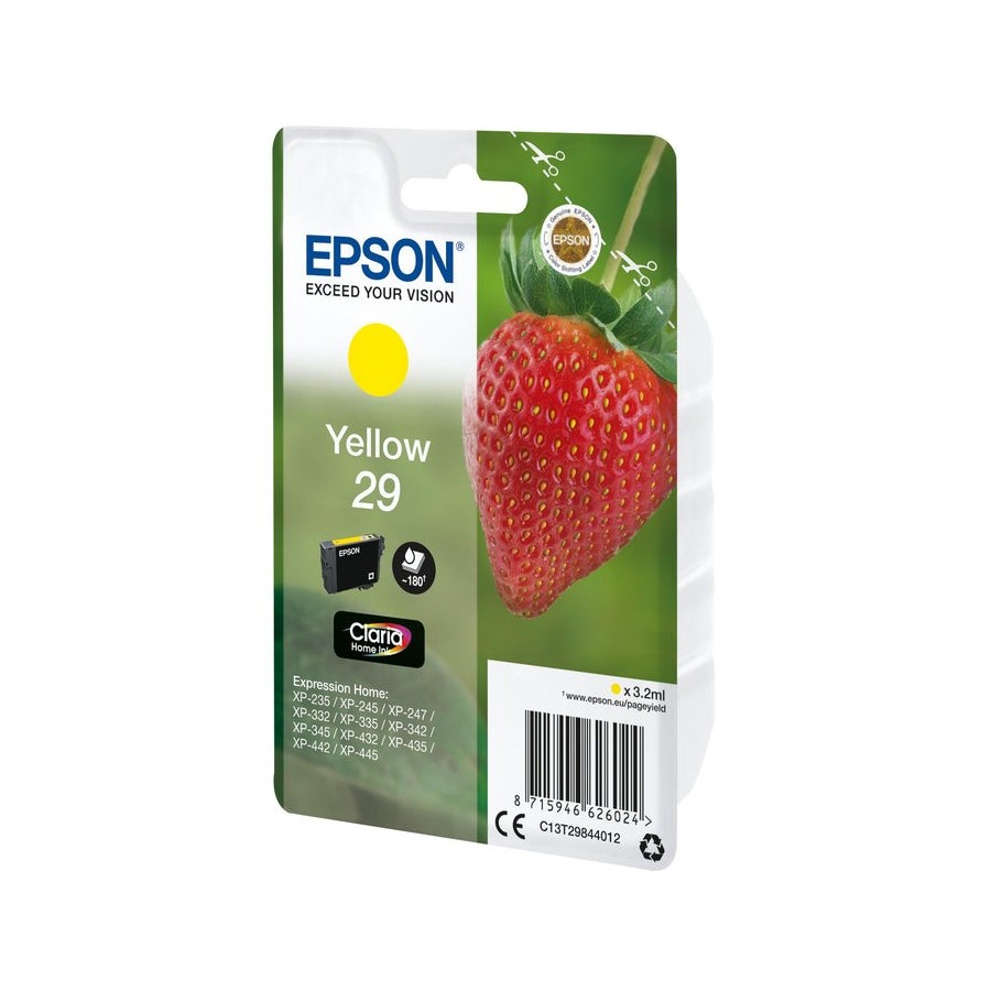 Tinta original epson 29 3.2 ml amarillo