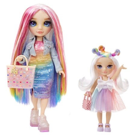 Muñeca  mga entertainment rainbow high littles - opal (rainbow) 531203-euc