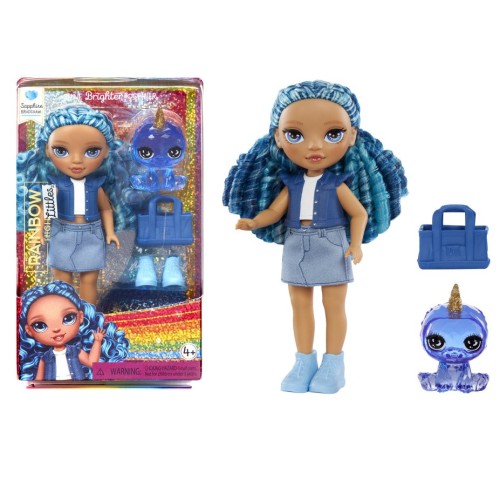 Muñeca mga entertainment rainbow high littles zafiro azul 531197-euc