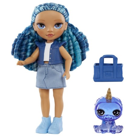 Muñeca mga entertainment rainbow high littles zafiro azul 531197-euc