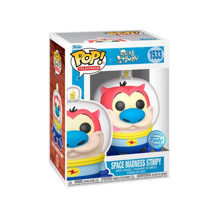 Figura pop ren stimpy - space madness stimpy