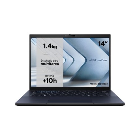 Asus portátil expertbook b34 u5-125h 16gb 512gb ssd 14" w11pro negro teclado retroiluminado