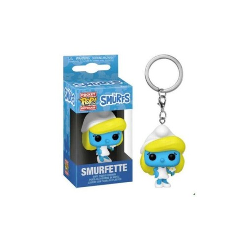 Llavero pocket pop pitufina los pitufos - 889698792561