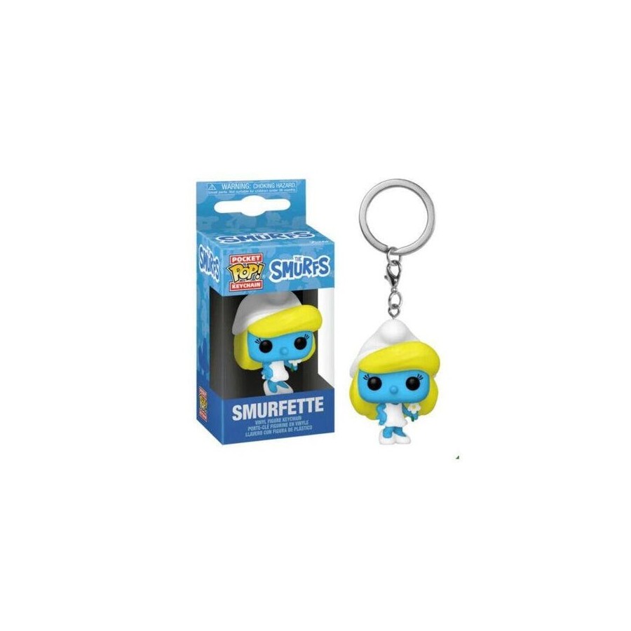Llavero pocket pop pitufina los pitufos - 889698792561