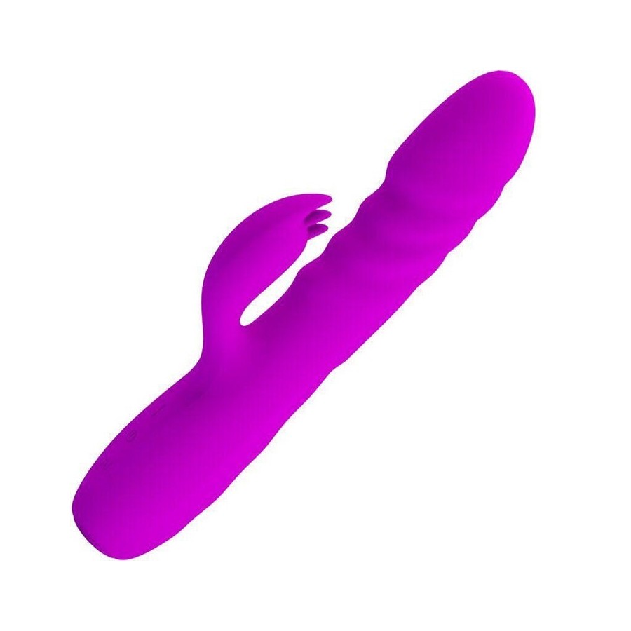 Pretty love - melanie vibrador conejo recargable morado
