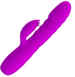 Pretty love - melanie vibrador conejo recargable morado