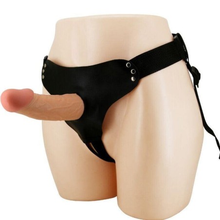 Arnés con dildo hueco stark
