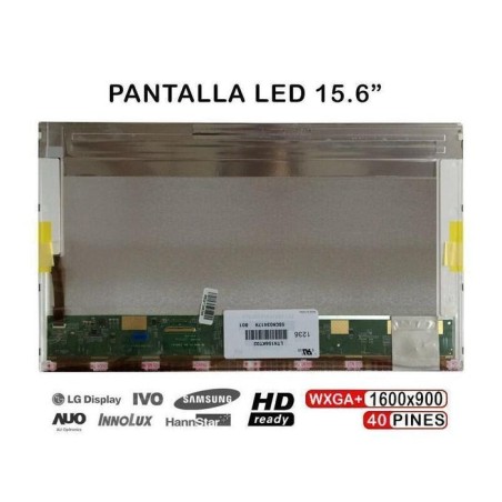 Pantalla led de 15.6" para portátil ltn156kt02 lp156wd1 tld1 tlm1 b156rw01