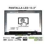 Pantalla con táctil y marco de 13.3" para portátil lenovo yoga 720 13ikb fhd m133nwf4 r0