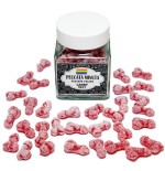 Bote 40 caramelos pene lgtb fresa/cereza