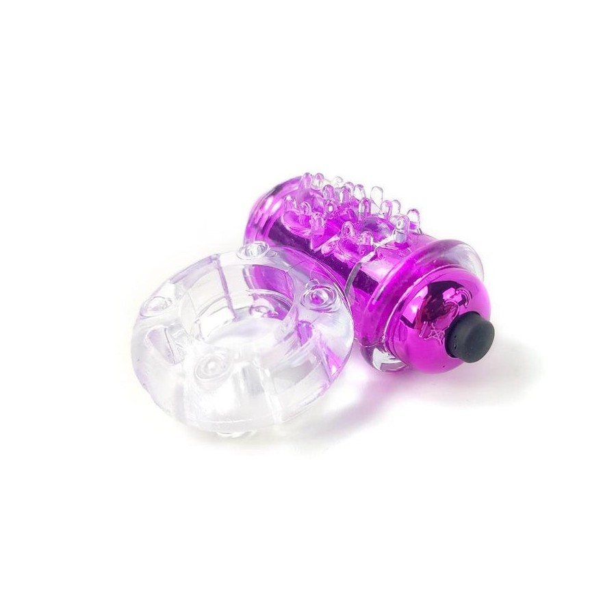 Anillo para el pene con vibración rosa
