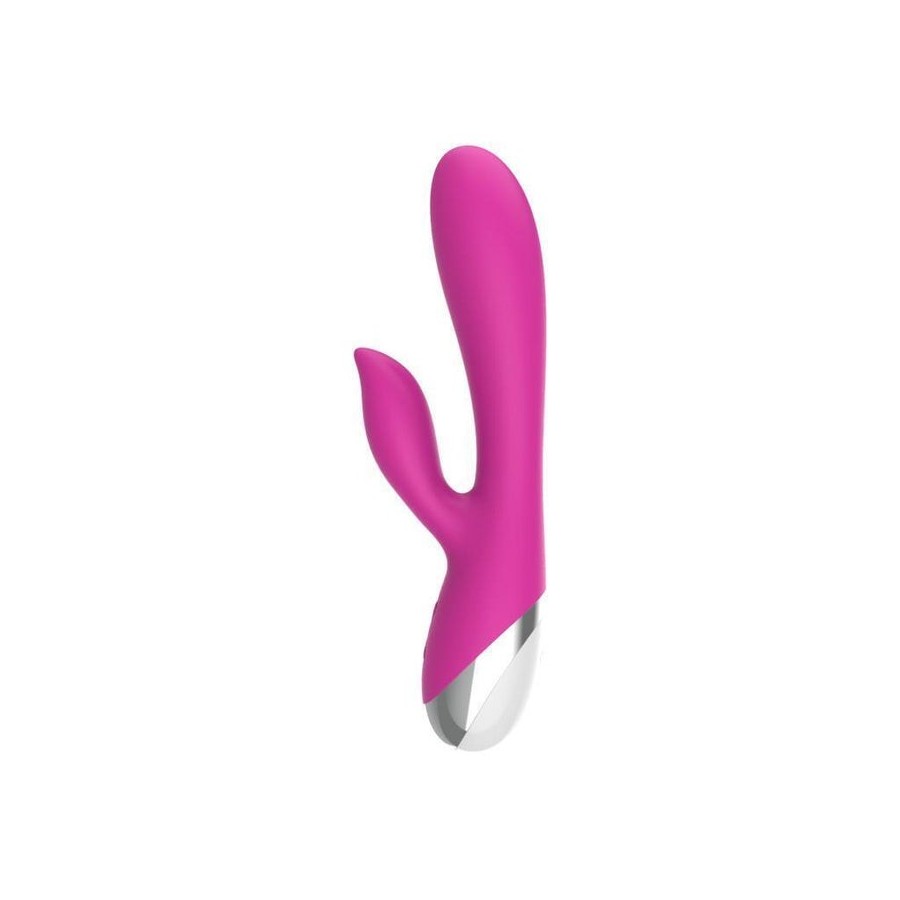 Vibrador 10 funciones usb rosa