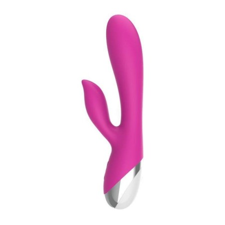 Vibrador 10 funciones usb rosa