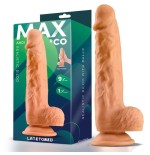 Andi dildo realista con testículos 9.1 natural