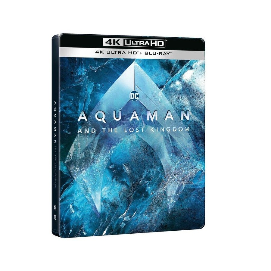 Pelicula aquaman y el reino perdido ed. metal (4k uhd + bd) blu-ray