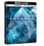 Pelicula aquaman y el reino perdido ed. metal (4k uhd + bd) blu-ray