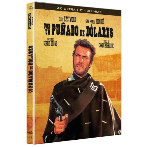 Pelicula por un puñado de dólares (4k uhd) - bd blu-ray