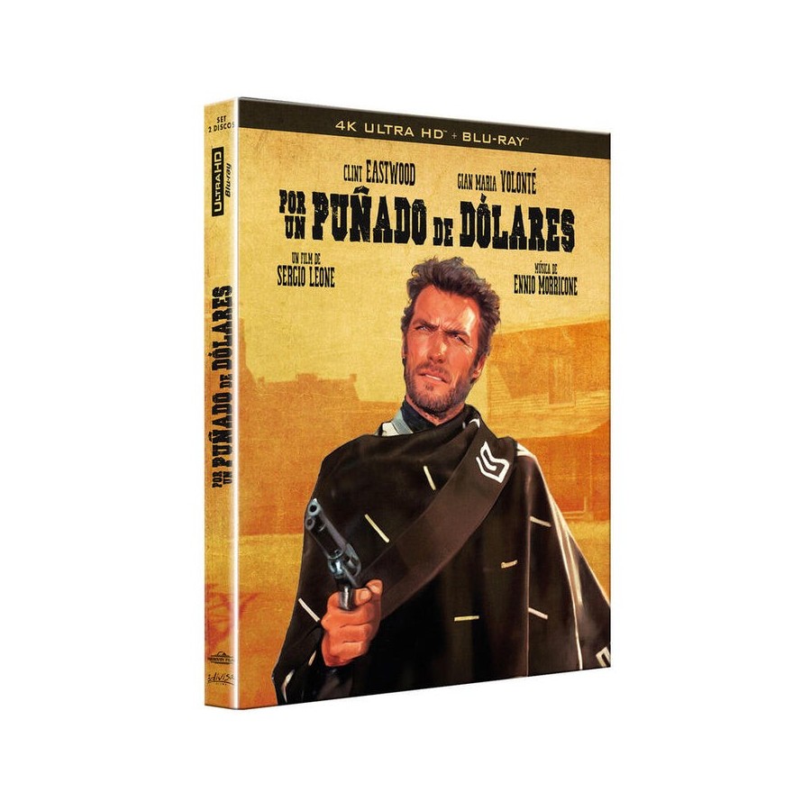 Pelicula por un puñado de dólares (4k uhd) - bd blu-ray