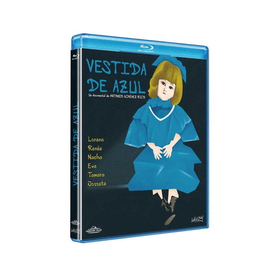 Pelicula vestida de azul - bd blu-ray